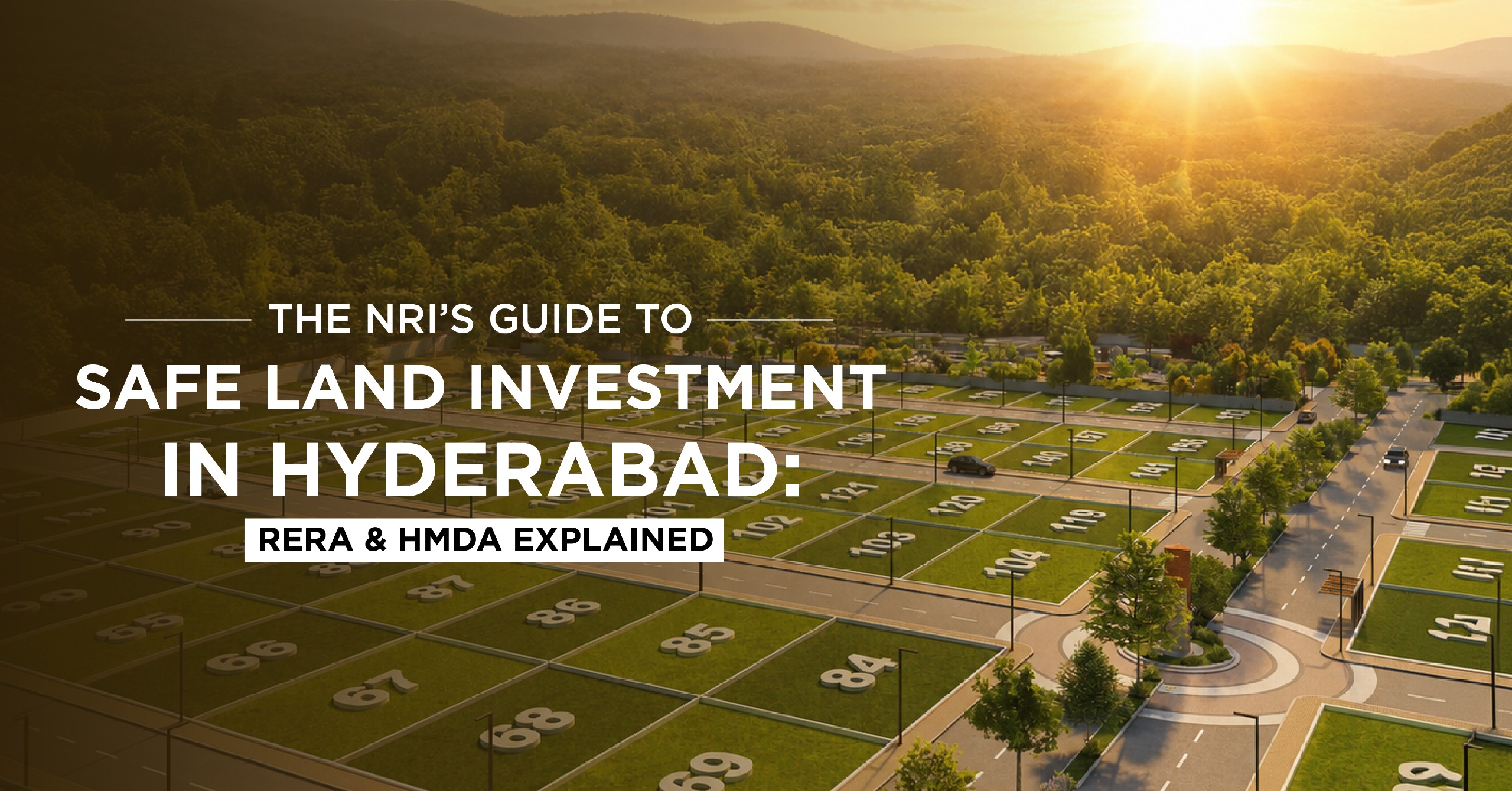 The NRI's Guide to Safe Land Investment in Hyderabad: RERA & HMDA Explained